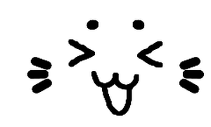 満面の笑み